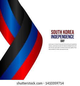 South Korea Independence Day Celebration Vector Template Design Illustration
