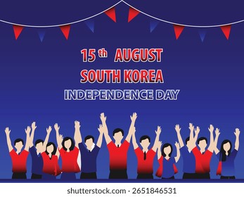Dia da Independência da Coreia do Sul Celebração do Dia da Independência da Coreia do Sul em 15 de agosto