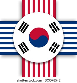 South Korea Independence day designs background.