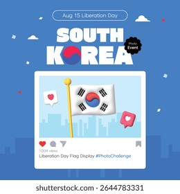 Dia da Libertação da Coreia do Sul Evento Taegeukgi