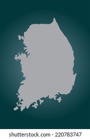 South Korea map