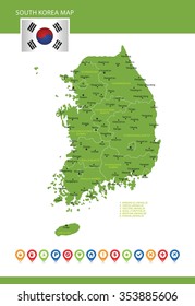 South Korea Map