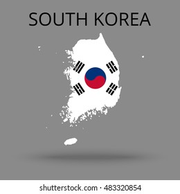 South Korea map
