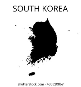 South Korea map
