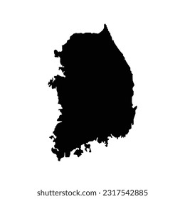 south korea map icon vector illustration design