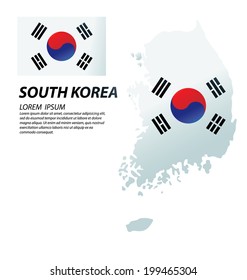South Korea vector