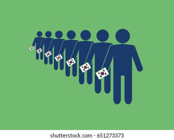 South Korea Voters Queue