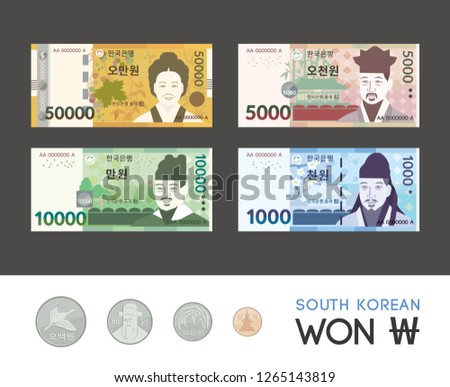 South Korean bills (KRW) 