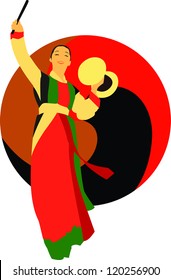 South Korean ethnic Dancers