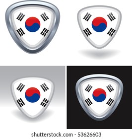 South Korean Flag Crest