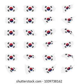 South Korean flag, vector illustration