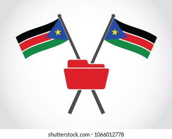 South Sudan Emblem Folder Files