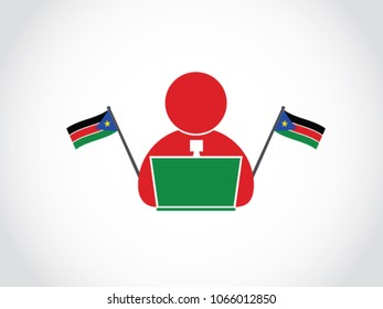 South Sudan Local Office Worker