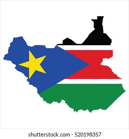 South Sudan Map