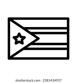 South Sudan vector icon on white background