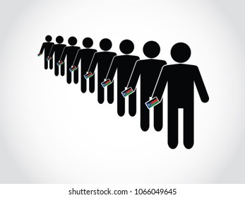 South Sudan Voter Queue
