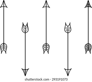 South Western l Arrows vector Set