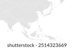 Southeast Asia countries, political map. Geographical region of Asia, bordered by East and South Asia.