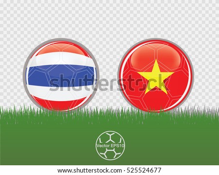 Southeast Asia flag icon : AEC, vector illustration