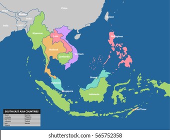 Southeast Asia Map