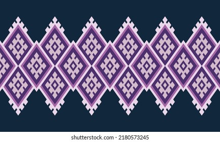 Southeast Asian Pattern Created For Textile