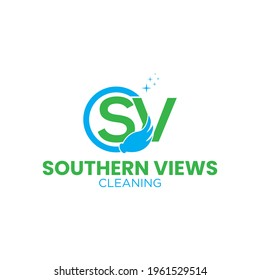 Southeren Views Cleaning  Company  Logo