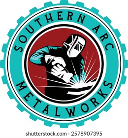 Southern Arc Metal Works Vector Logo