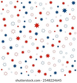 Southern Star Pattern With Background