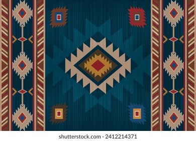 Southwest Area Rug | Native American Style-19