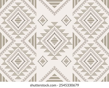 Suroeste Azteca geométrica Nativo Americano Mexicano Navajo tribal étnico sin costuras patrón de tela colorido diseño Vector para la impresión textil