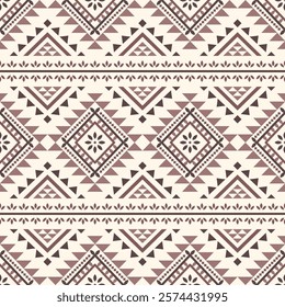 Southwest Aztec geometric Native American Mexican Navajo tribal ethnic boho indian texture ornament seamless pattern fabric colorful design vector for woven textile printing blanket rug carpet fashion