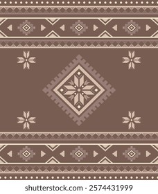 Southwest Aztec geometric Native American Mexican Navajo tribal ethnic boho indian texture ornament seamless pattern fabric colorful design vector for woven textile printing blanket rug carpet fashion