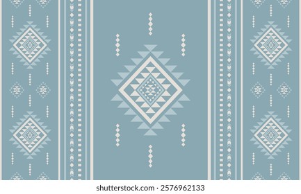 Southwest Aztec geometric Native American Mexican Navajo tribal ethnic boho indian texture ornament seamless pattern fabric colorful design vector for woven textile printing blanket rug carpet fashion