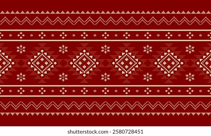 Southwest Aztec geometric Native American Mexican Navajo tribal ethnic boho indian texture ornament seamless pattern fabric colorful design vector for woven textile printing blanket rug carpet fashion