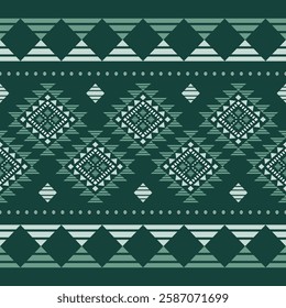 Southwest Aztec geometric Native American Mexican Navajo tribal ethnic boho indian texture ornament seamless pattern fabric colorful design vector for woven textile printing blanket rug carpet fashion