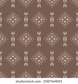 Southwest Aztec geometric Native American Mexican Navajo tribal ethnic boho indian texture ornament seamless pattern fabric colorful design vector for woven textile printing blanket rug carpet fashion