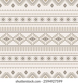 Southwest Aztec geometric Native American Mexican Navajo tribal ethnic boho indian texture ornament seamless pattern fabric colorful design vector for woven textile printing blanket rug carpet fashion