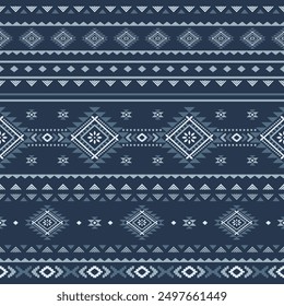 Patrones sin costuras geométricos del suroeste Azteca Navajo Nativo americano tribal étnico colorido para la impresión textil