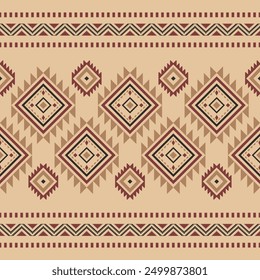 Patrones sin costuras geométricos del suroeste Azteca Navajo Nativo americano tribal étnico colorido para la impresión textil	