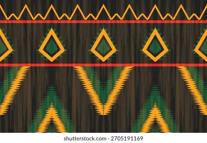 Patrón sin costuras de los nativos americanos del suroeste, diseño textil geométrico azteca navajo boho tribal, fondo de tela étnica del desierto.