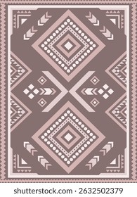 Southwest Native seamless pattern ethnic tribal Aztec geometric Navajo Native American fabric colorful design vector for textile print