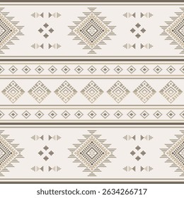 Southwest Native seamless pattern ethnic tribal Aztec geometric Navajo Native American fabric colorful design vector for textile print