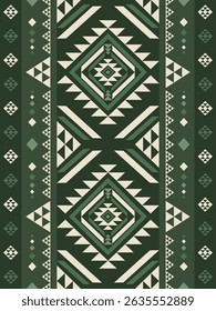 Southwest Native seamless pattern ethnic tribal Aztec geometric Navajo Native American fabric colorful design vector for textile print