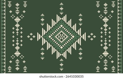 Southwest Native seamless pattern ethnic tribal Aztec geometric Navajo Native American fabric colorful design vector for textile print