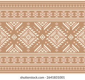 Southwest Native seamless pattern ethnic tribal Aztec geometric Navajo Native American fabric colorful design vector for textile print