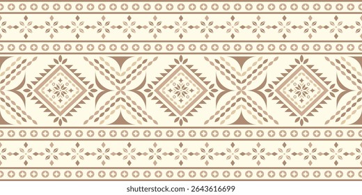 Southwest Native seamless pattern ethnic tribal Aztec geometric Navajo Native American fabric colorful design vector for textile print