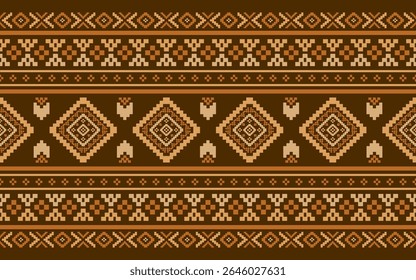 Southwest Native seamless pattern ethnic tribal Aztec geometric Navajo Native American fabric colorful design vector for textile print