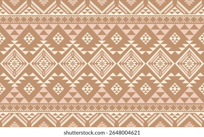 Southwest Native seamless pattern ethnic tribal Aztec geometric Navajo Native American fabric colorful design vector for textile print