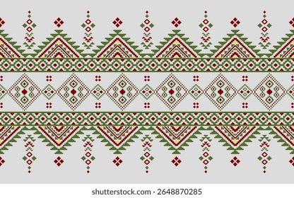 Southwest Native seamless pattern ethnic tribal Aztec geometric Navajo Native American fabric colorful design vector for textile print