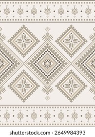 Sudoeste Nativo padrão sem costura étnico tribal Asteca geométrica Navajo Nativo americano tecido colorido vetor de design para impressão têxtil